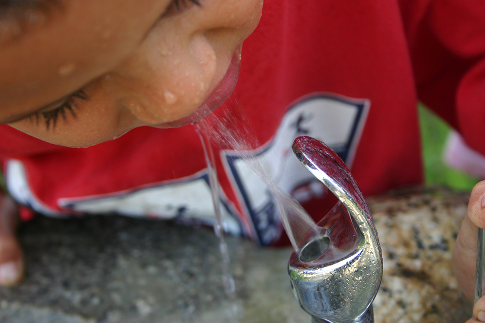 child drinking water BLOG